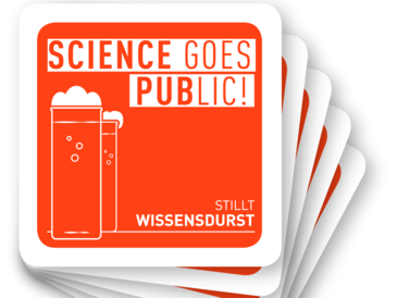 Das Logo von Science goes Public