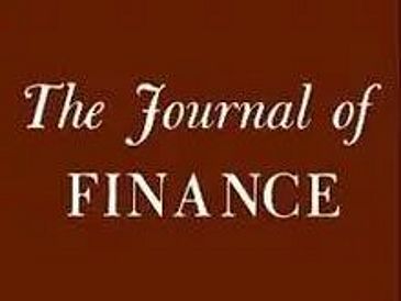 Text: Journal of Finance