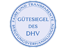 Go to page: Gütesiegel des Deutschen Hochschulverbands