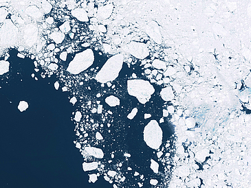 sea ice in Antarctica