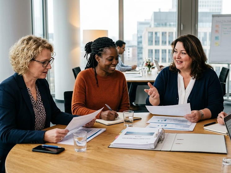 Gruppe Frauen; KI Generiert