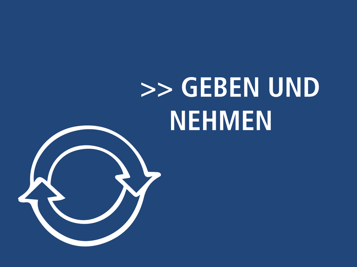 Geben und Nehmen