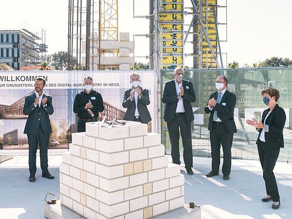 Einweihung des neuen Digital Hubs