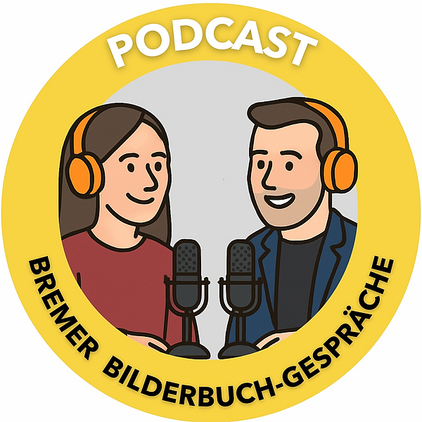 Das Bild zeigt das Logo des Bremer Instituts für Bilderbuchforschung zum Podcast Bremer Bilderbuchgespräche.