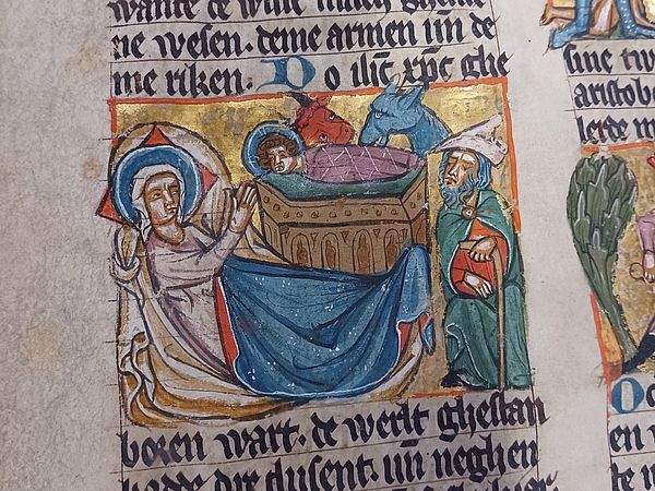 Jesu Geburt Sächsische Weltchronik