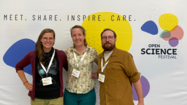 Data Stewards auf dem Open Science Festival