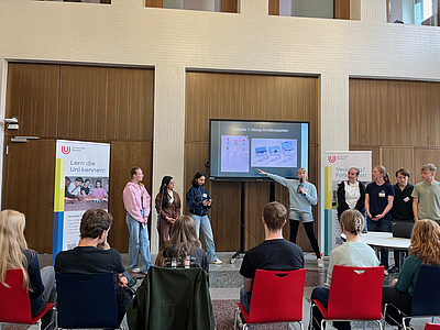 Vortrag am letzten Tag in der Universität am Domshof