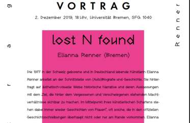 Vortrag Elianna Renner