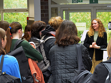 Studierende bei der Auftaktveranstaltung