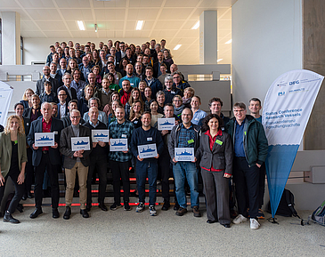 The participants of the Status Conference Research Vessels 2024 at the University of Bremen.