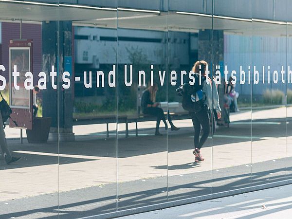 Außenansicht der Staats- und Universitätsbibliothek Bremen.