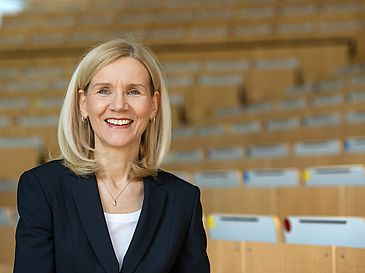 Jutta Günther im Hörsaal