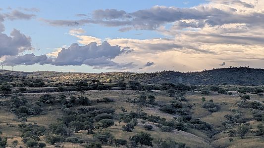Landschaft in Windhoek