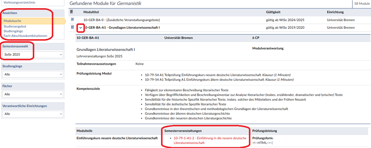 Suche im Modulverzeichnis