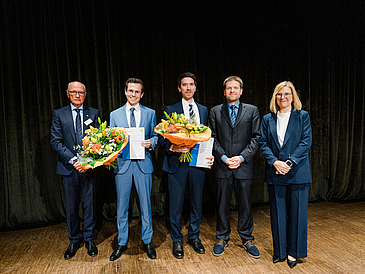 Die Preisträger des Förderpreises der Nürnberger Steuergespräche 2022