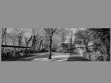 GW1 Gebäude schwarz weiss