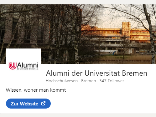 Alumni LinkedIn-Seite