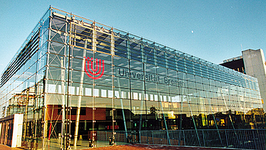 Glasshalle der Uni Bremen