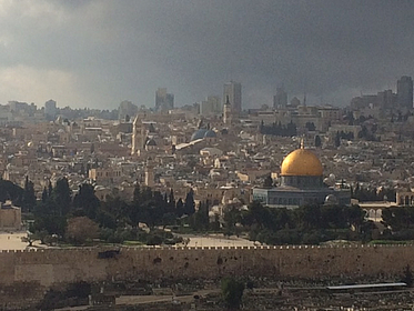 Blick über Jerusalem
