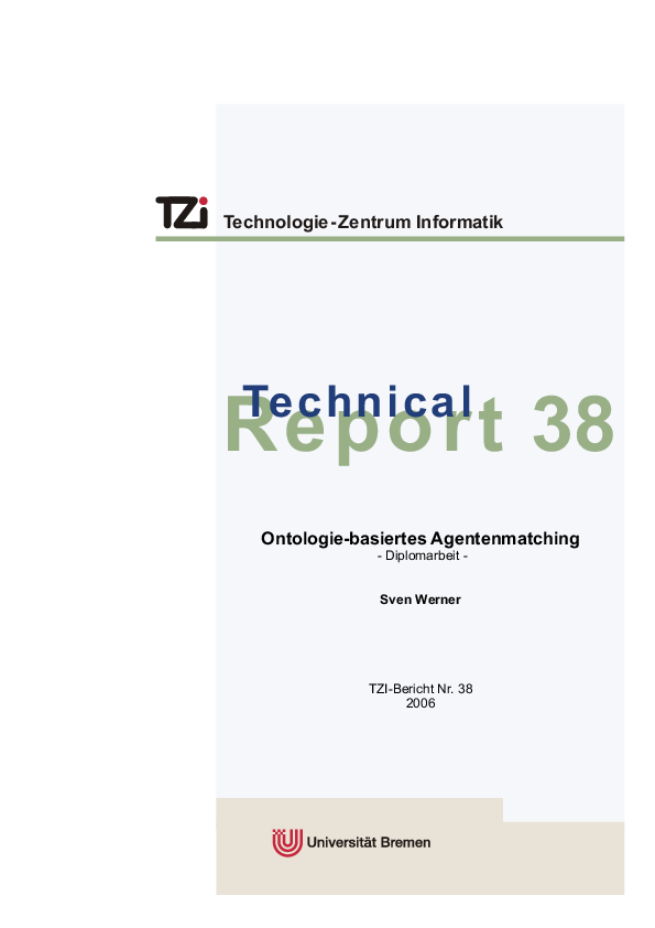 Ontologie-basiertes Agentenmatching