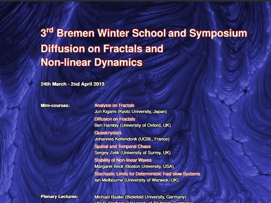 Winter School Poster 2015