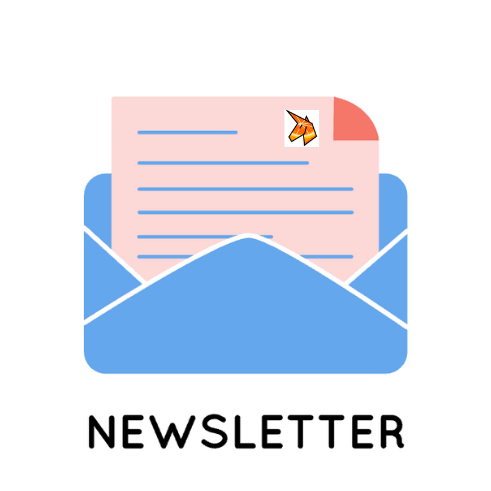 Design ohne Titel - 1 Ein offener Briefumschlag ist zu sehen, aus dem ein Brief ragt. Auf dem Brief ist das UNICON-Logo.