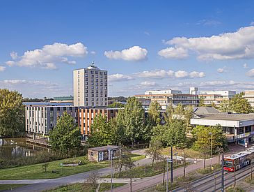 Central campus University of Bremen from above