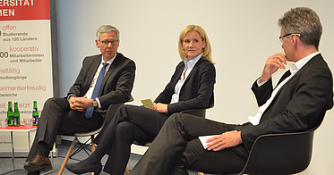 Jutta Günther im gespräch mit Dr. Sieling