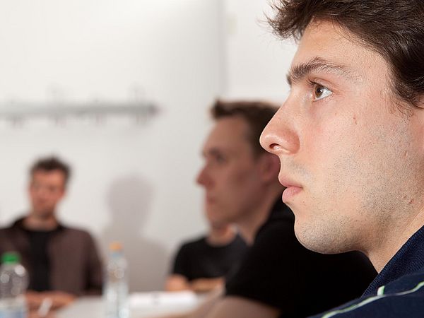 Audience in a seminar room.