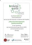 Go to page: QER-Zertifikat - Career Center Universität Bremen
