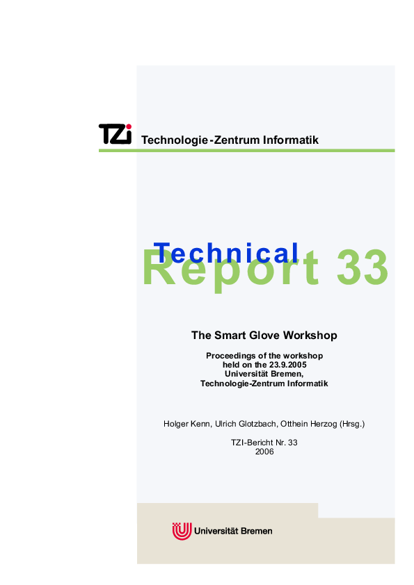 The Smart Glove Workshop