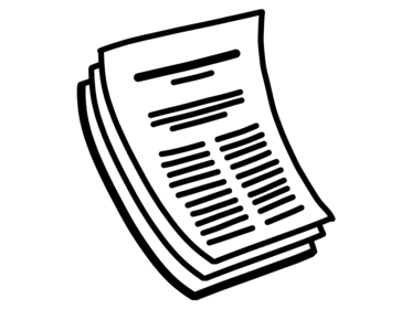 Symbol, das einen Zeitschriftenartikel darstellt