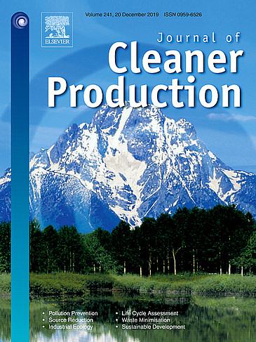 Cover Journal of Cleaner Production
