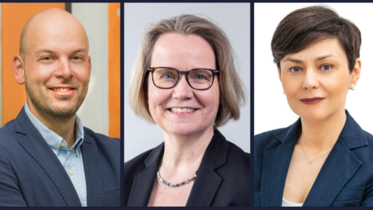 Links: Matt Raskovic Mitte: Sarianna Lundan Rechts: Grazia Santangelo