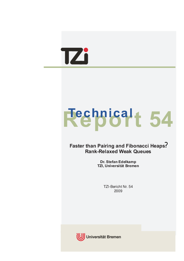 Faster than Pairing and Fibonacci Heaps: Rank-Relaxed Weak Queues