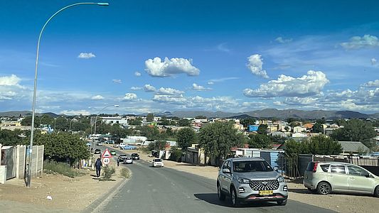 Straßen in Windhoek