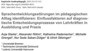 Titel, Autor:innennamen und weitere bibliografische Angaben