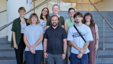 DSC Gruppenbild mit Timo Laudi und Hannes Brockhausen