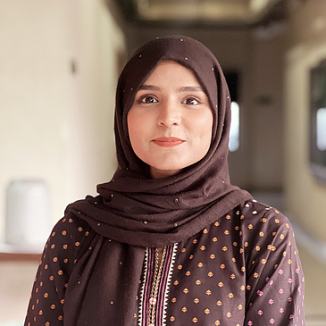 [Translate to English:] Potrait picture of Kubra Sattar