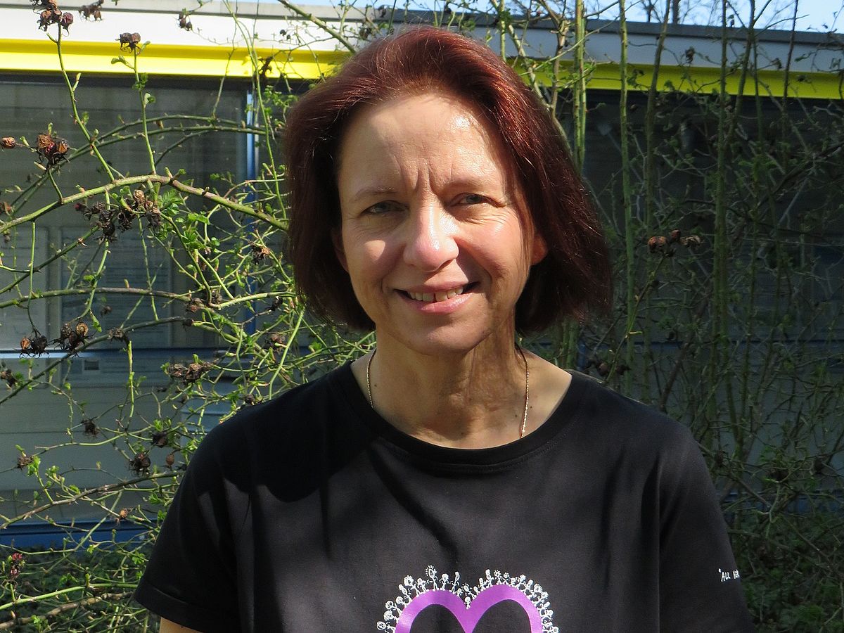 Auf dem Bild ist unsere Sekretärin Dörte Riemer, zu sehen.