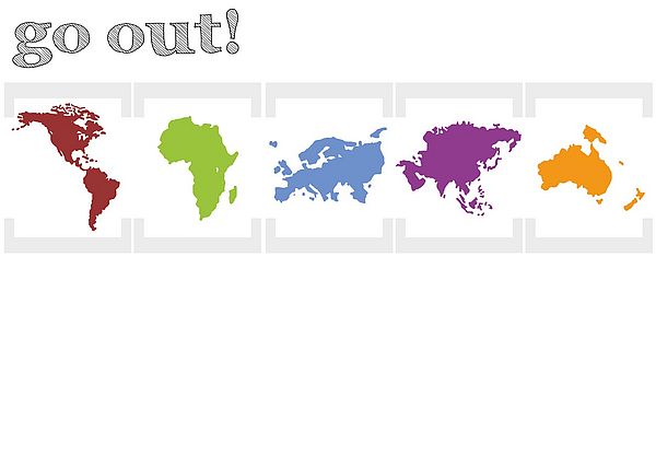 go out! Weltkarte