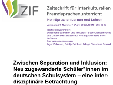 Titel und Zeitschriftname des gedruckten Artikels