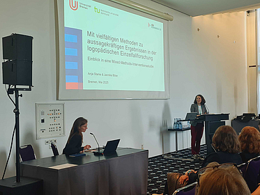 Anja Starke beim 53. dbl-Kongress