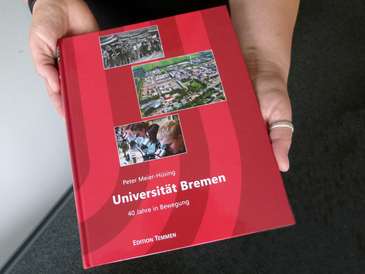 Buchcover "Universität Bremen - 40 Jahre in Bewegung"