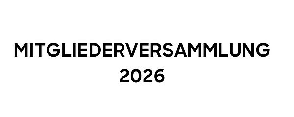 Mitgliederversammlung 2026