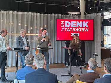 Podimsdiskussion bei der Sparkasse Bremen