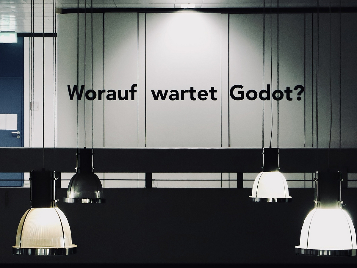 Worauf wartet Godot?