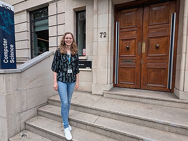 Carolin Stellmacher at the Computer Science Center at UCL London