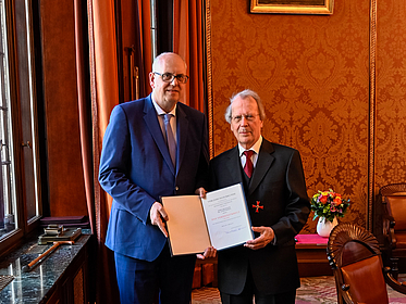 Bundesverdienstkreuz, Bürgermeister Andreas Bovenschulte, Prof. Dr. Alfred Rinken