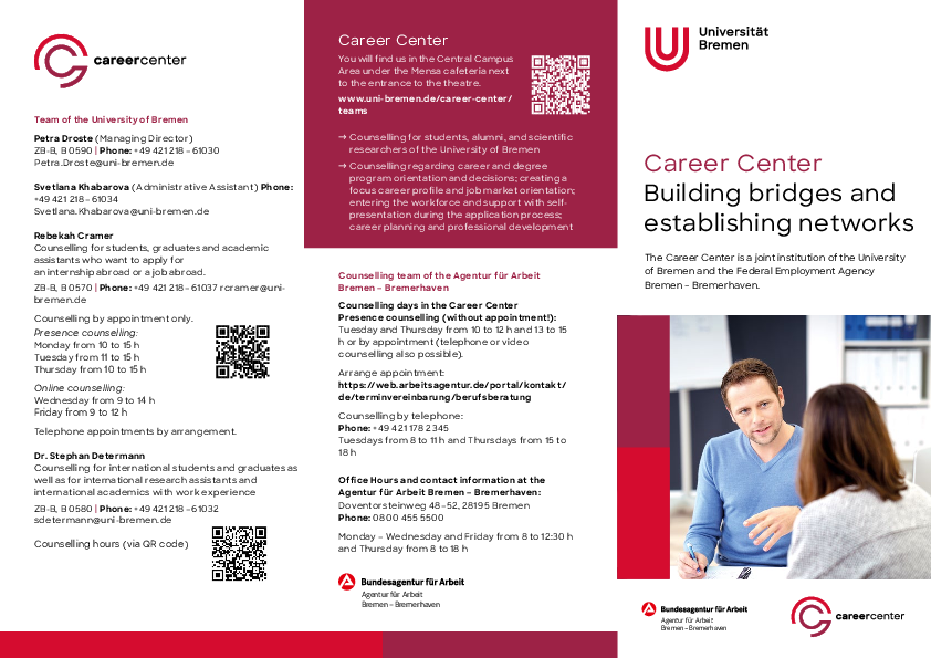 Folder Career Center